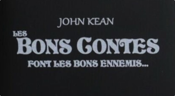 Les bons contes… font les bons ennemis
